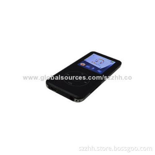 1.8-inch Touch Keypad MP4 Player, Supports TXT E-book/FM Radio/Voice Recorder/Rechargeable Battery